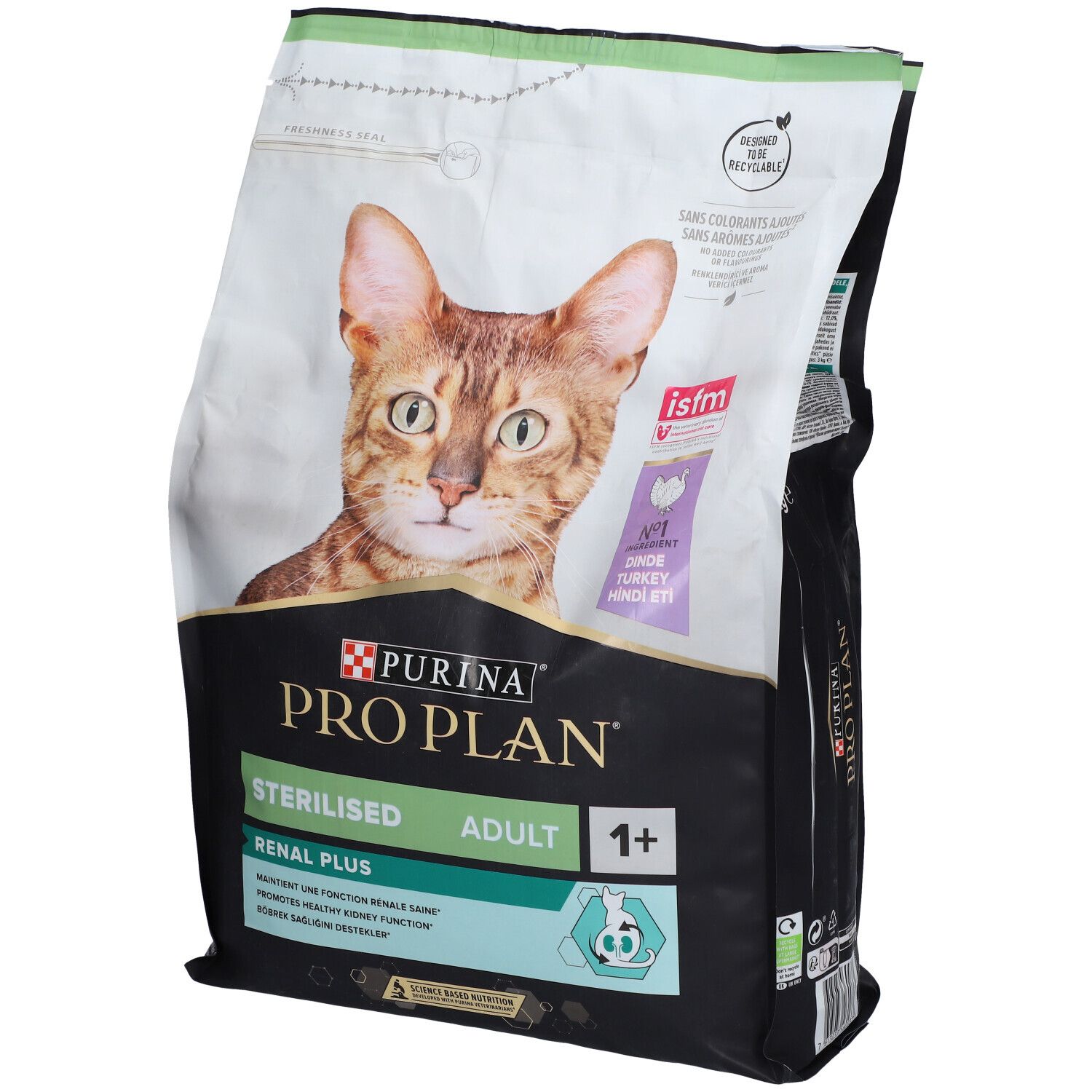 Proplan CAT Steril Dinde Croq 3KG 3000 g Pellets