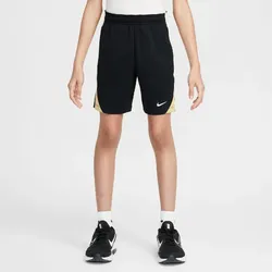 NIKE Strike Dri-FIT Fußballshorts Kinder 017 - black/pale ivory/jersey gold/pale ivory XL (158-170 cm)