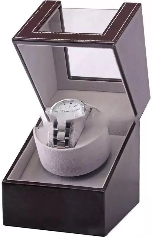 INF Coffret de remontoir de montre de luxe pour une seule montre - Marron