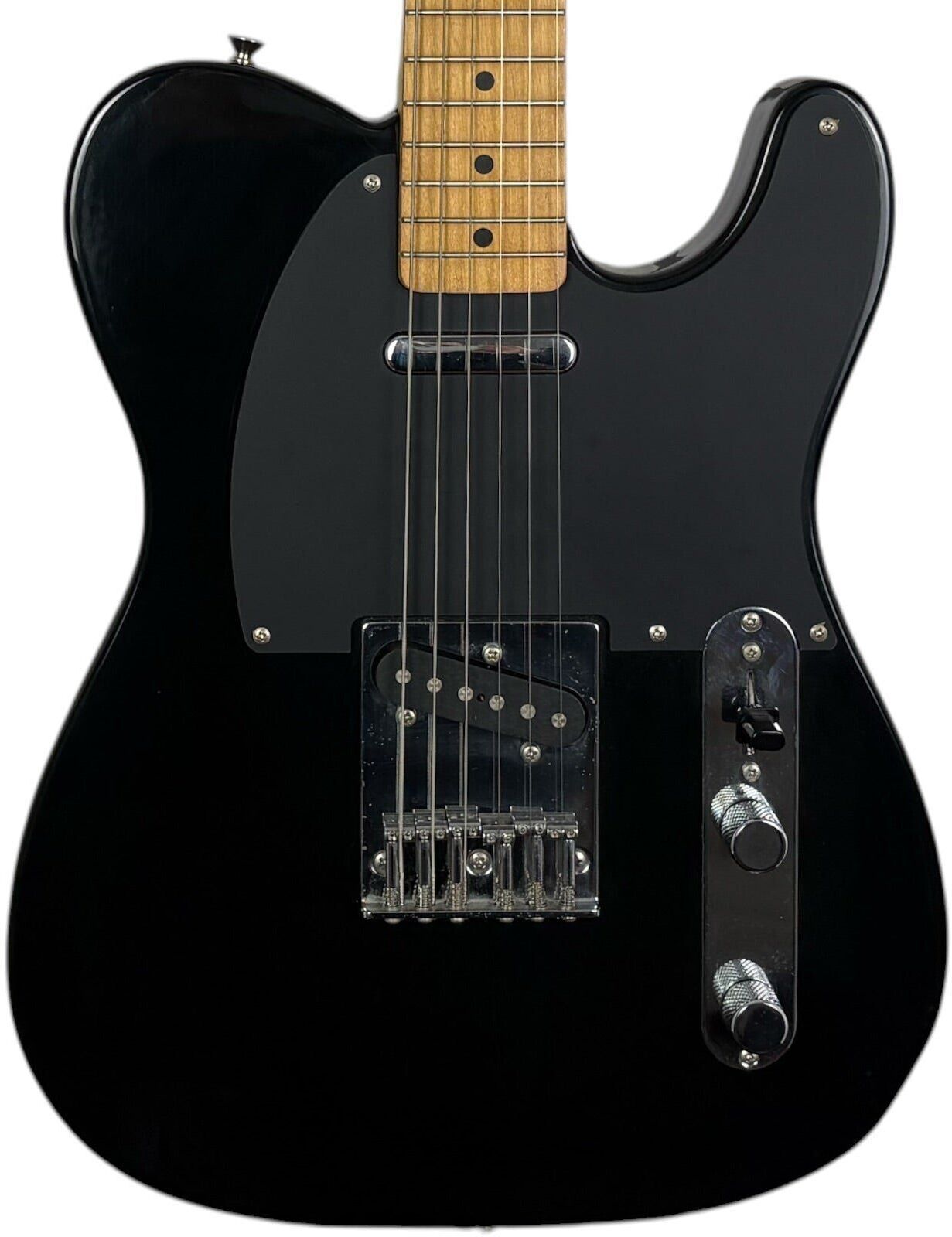Squier by Fender Japan Silver Series Telecaster 2002-2004   noir - Refurbished