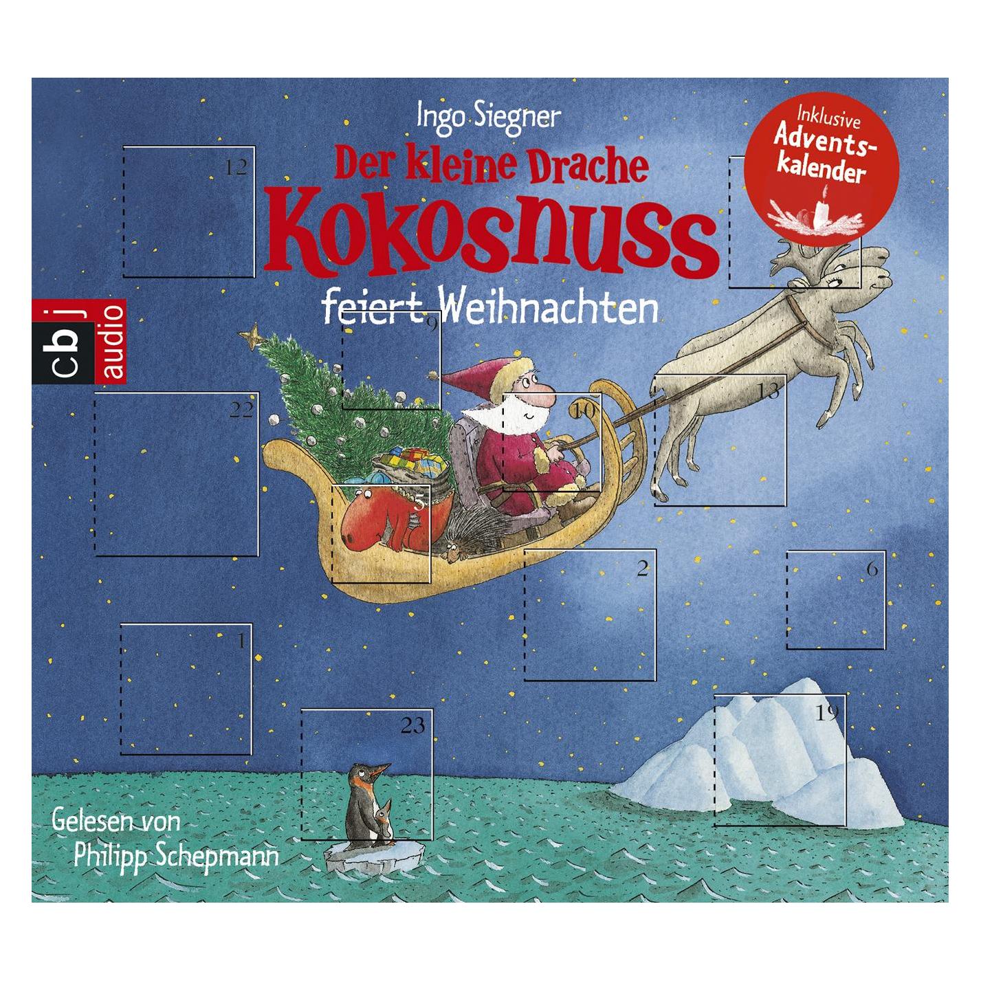 Penguin Random House Der Kleine Drache Kokosnuss Feiert Weihnachten (Ingo Siegner, Philipp Schepmann, Deutsch, Französisch) (8371-2688-4)