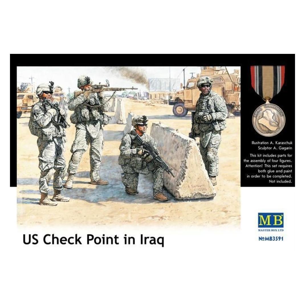 Master Box U.S. in Iraq, Checkpoint (MB3591)