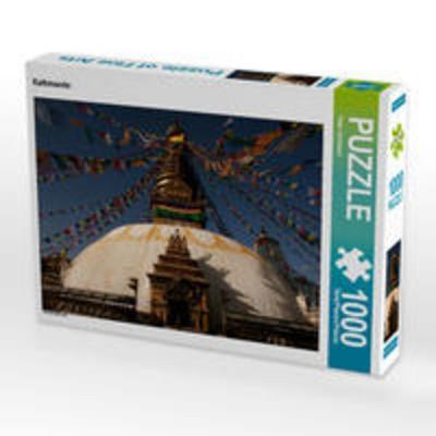 CALVENDO Puzzle Kathmandu | 1000 Teile Lege-Größe 64x48cm Foto-Puzzle für glückliche Stunden