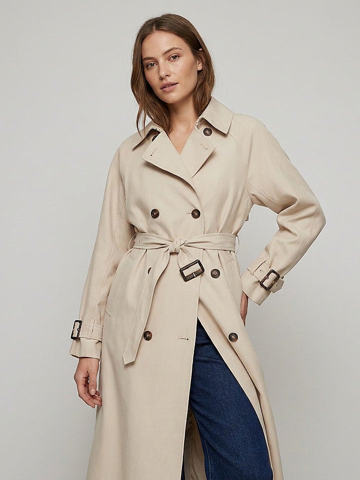 MOSS COPENHAGEN Trenchcoat "Antonella" in Beige - XS/S