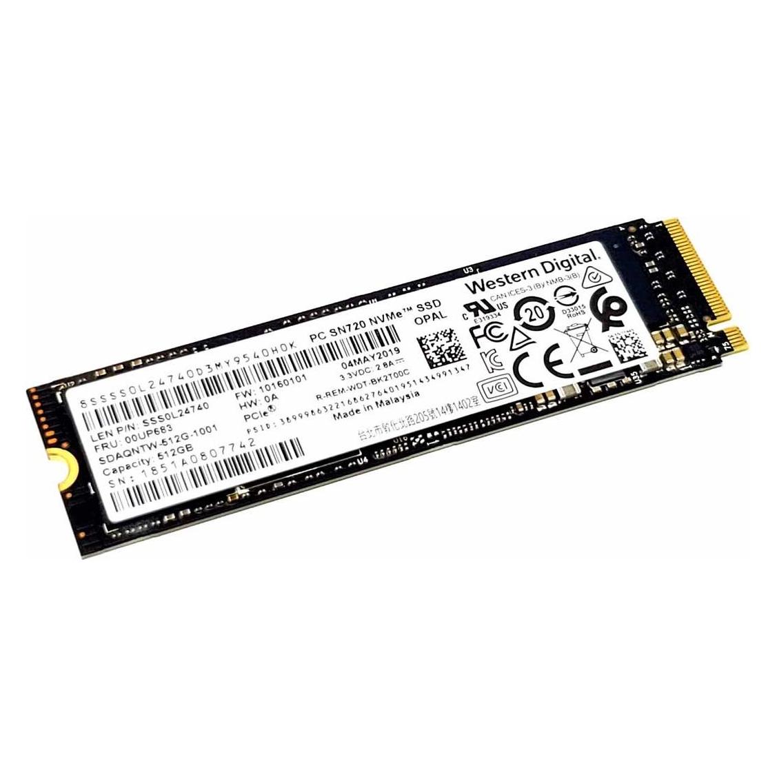 Lenovo SSD ASM Storage SSD AM6671 PCI (512 GB, M.2 2280) (01FR501)