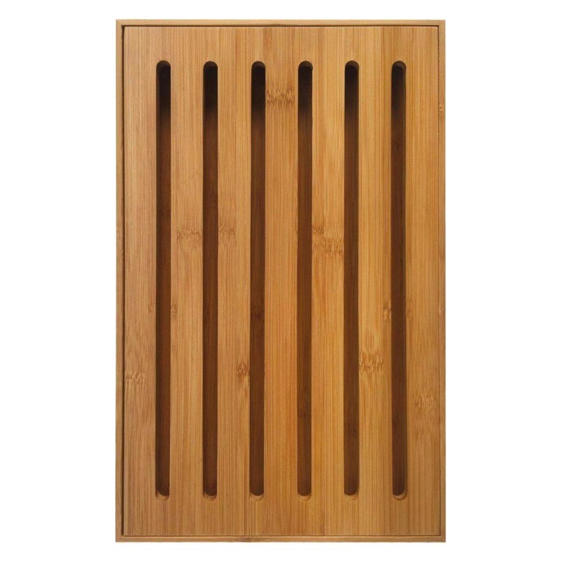 Kinghoff BREAD Cutting board with tray 37 x 23cm KH-1217 (B08XBVD5F3)