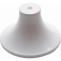 Kopp 343501006 Kunststoff-Deckenbaldachin, Ø110mm, Farbe: weiß  - 5 Stück