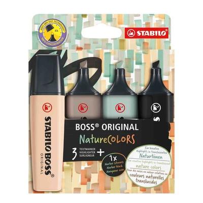 STABILO Textmarker BOSS ORIGINAL NatureCOL.