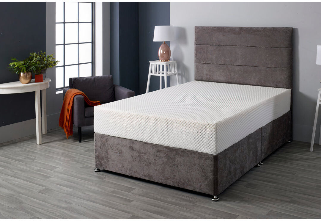 White Noise Memory Foam Mattress Small Double (4')