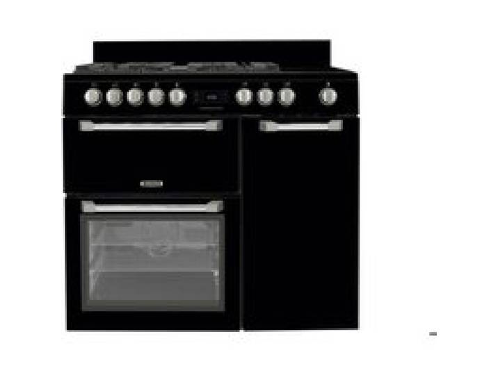 Piano de cuisson Leisure CUISINEMASTER PRO 100cm gaz et vitro Noir - PR100F560K