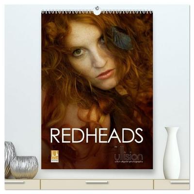 REDHEADS (hochwertiger Premium Wandkalender 2027 DIN A2 hoch), Kunstdruck in Hochglanz