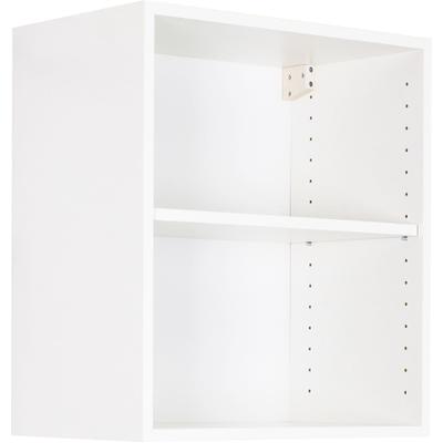 Wandregal OPTIFIT "Helsinki", weiß, B:50cm H:57,6cm T:34,6cm, Holzwerkstoff, Regale, Wandregal