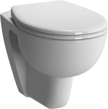 VITRA 5812B403-0075 Tiefspüler-Wand-WC Conforma Sitzhöhe
