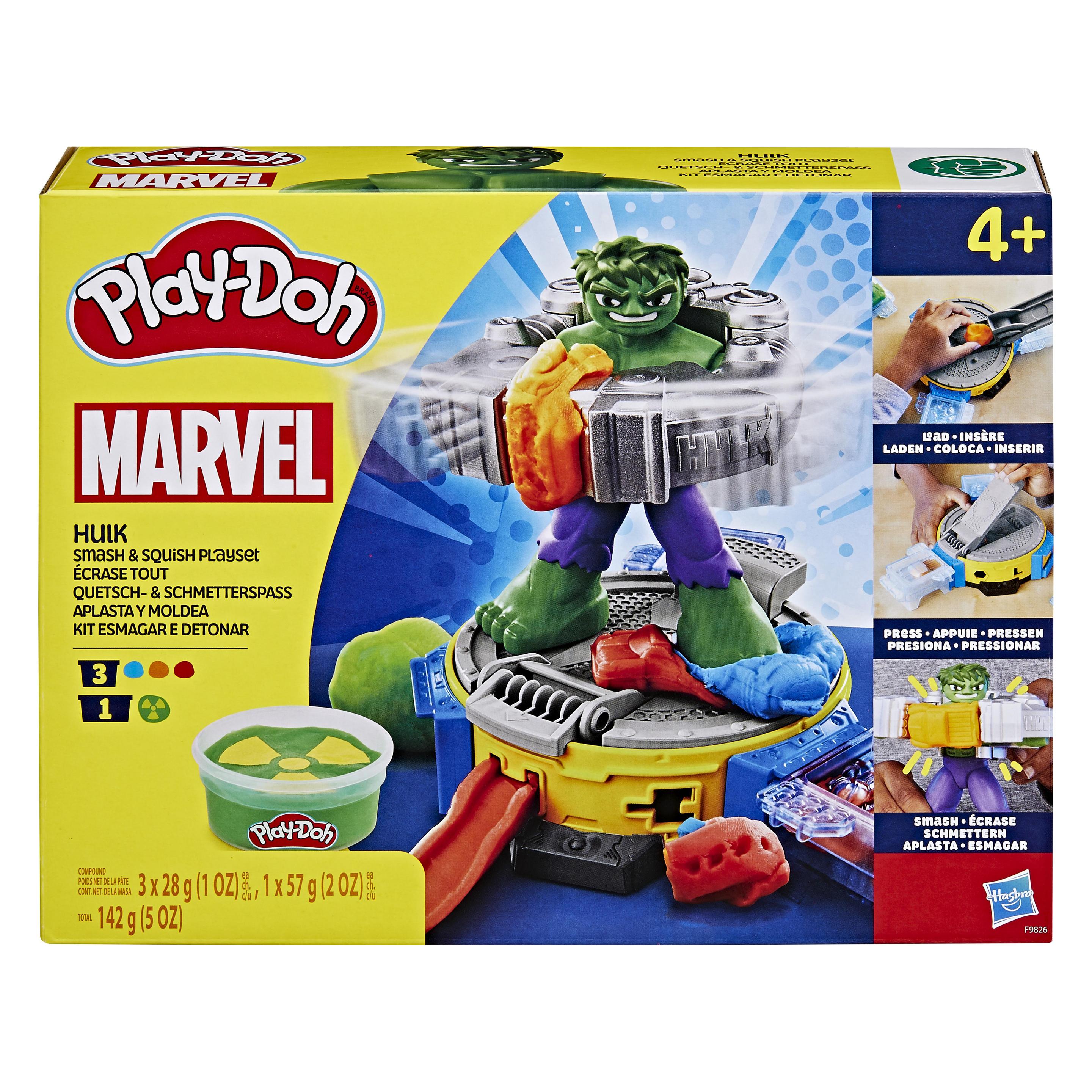 Play-Doh Hulk Quetsch Schmetterspass (F98265L0)