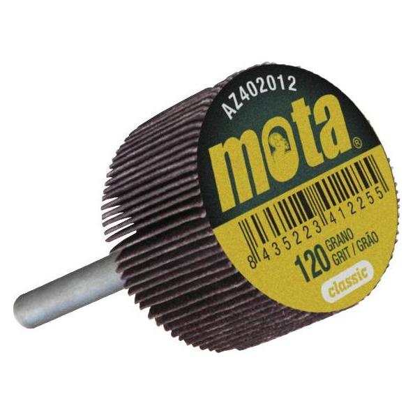 Mota Herramientas Fächerscheibe mit weissem Schaft Aluminiumoxid 30 x 15 x 6 mm Körnung 80 (80) (49824432)