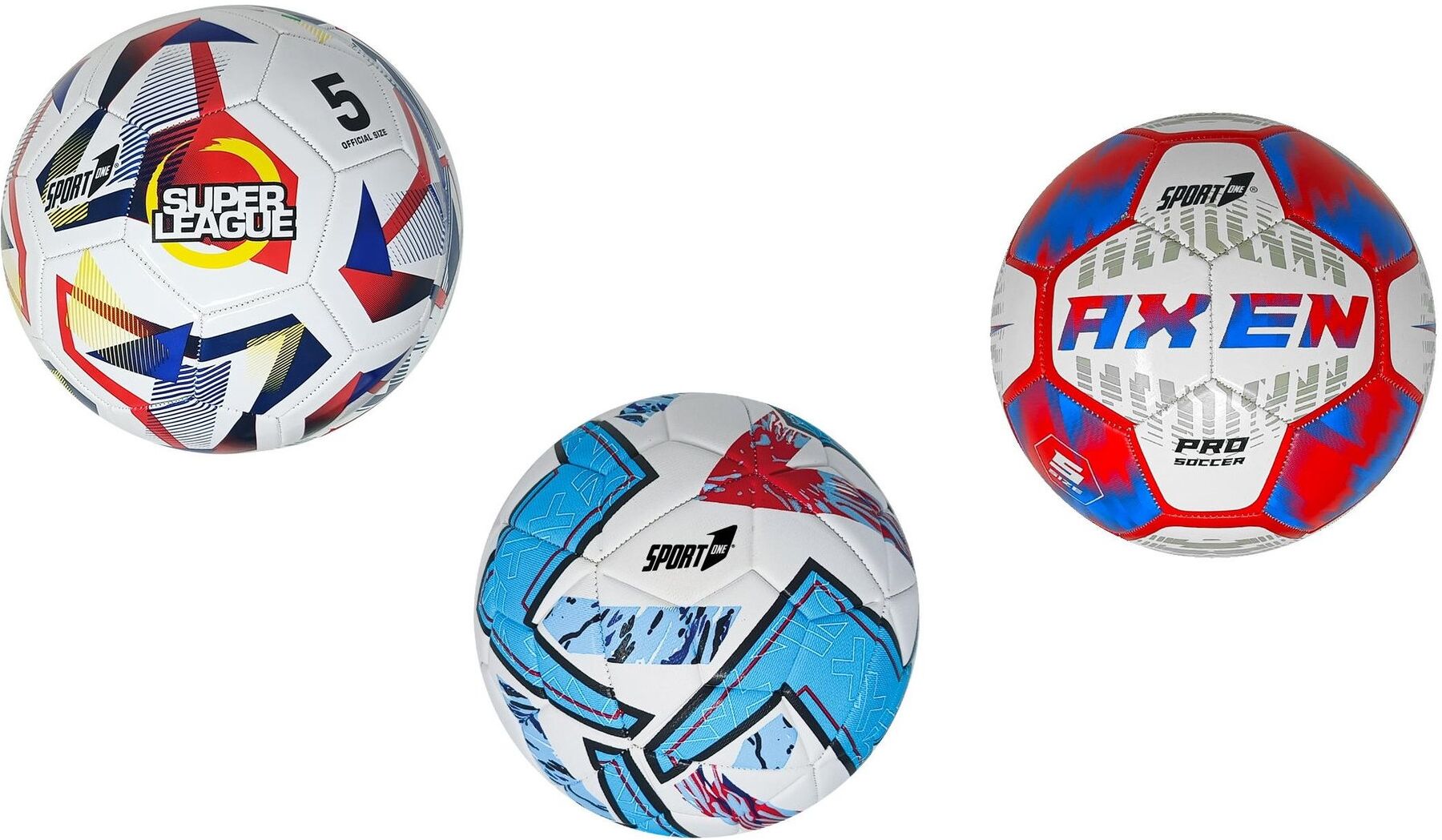 Pallone Mandelli S01 SPORT ONE Axen, Super League o ProX Assortito