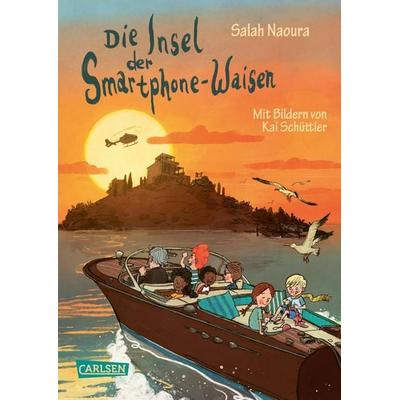 Die Smartphone-Waisen 2: Die Insel der Smartphone-Waisen, Gebundene Ausgabe von Salah Naoura, Carlsen, 978-3-551-55777-3