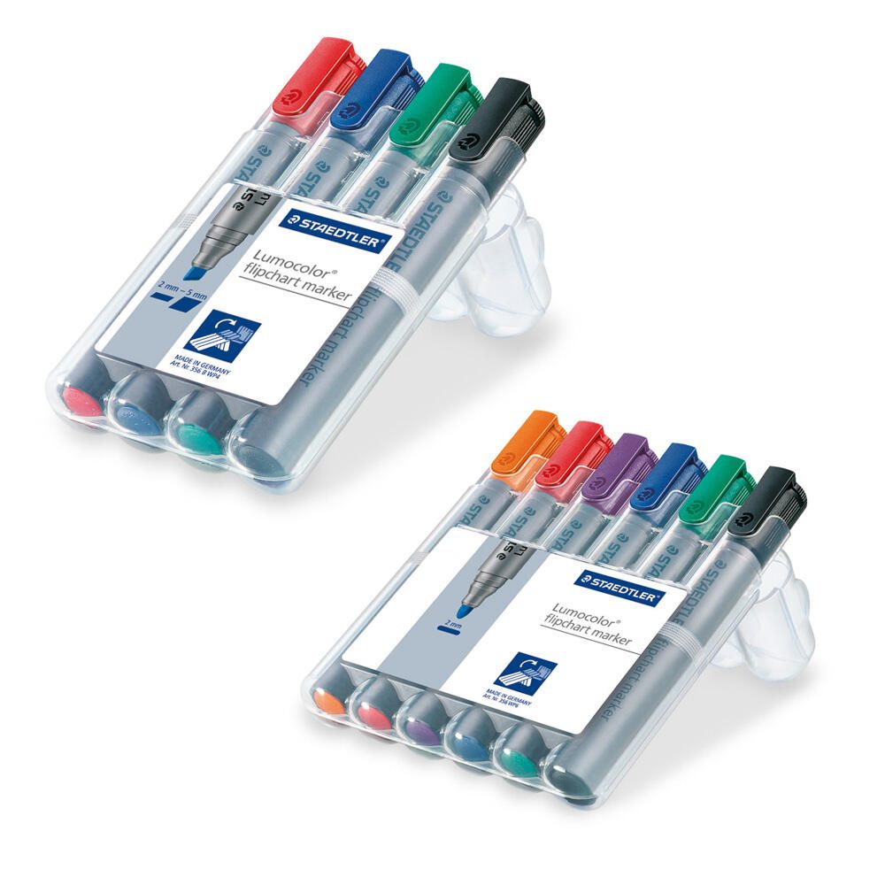 STAEDTLER Lumocolor Flipchart-Marker 2.0 mm Mehrfarbig 356 WP6