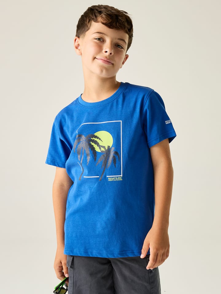 Regatta Shirt "Bosley" in Blau - 164