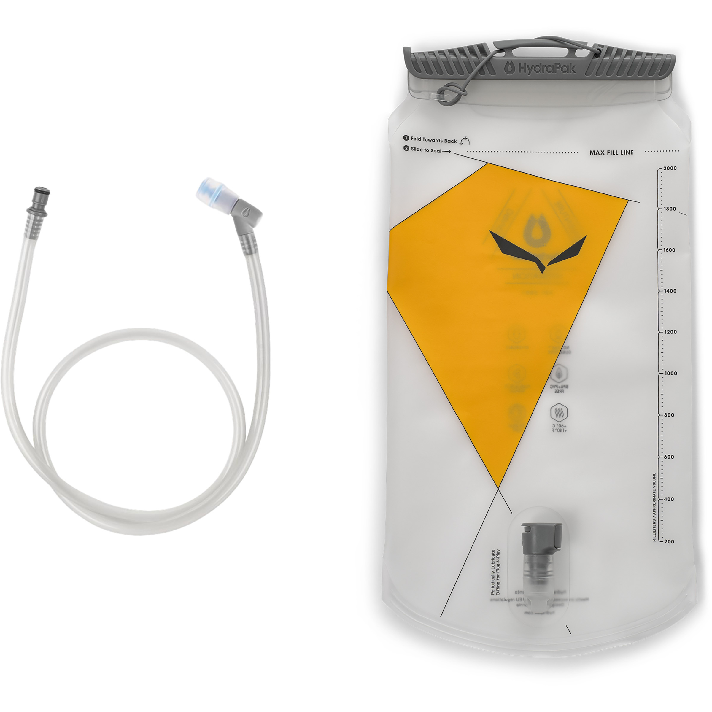 Salewa Transflow 2L Trinksystem Trinksysteme gelb Größe 2L Trekking