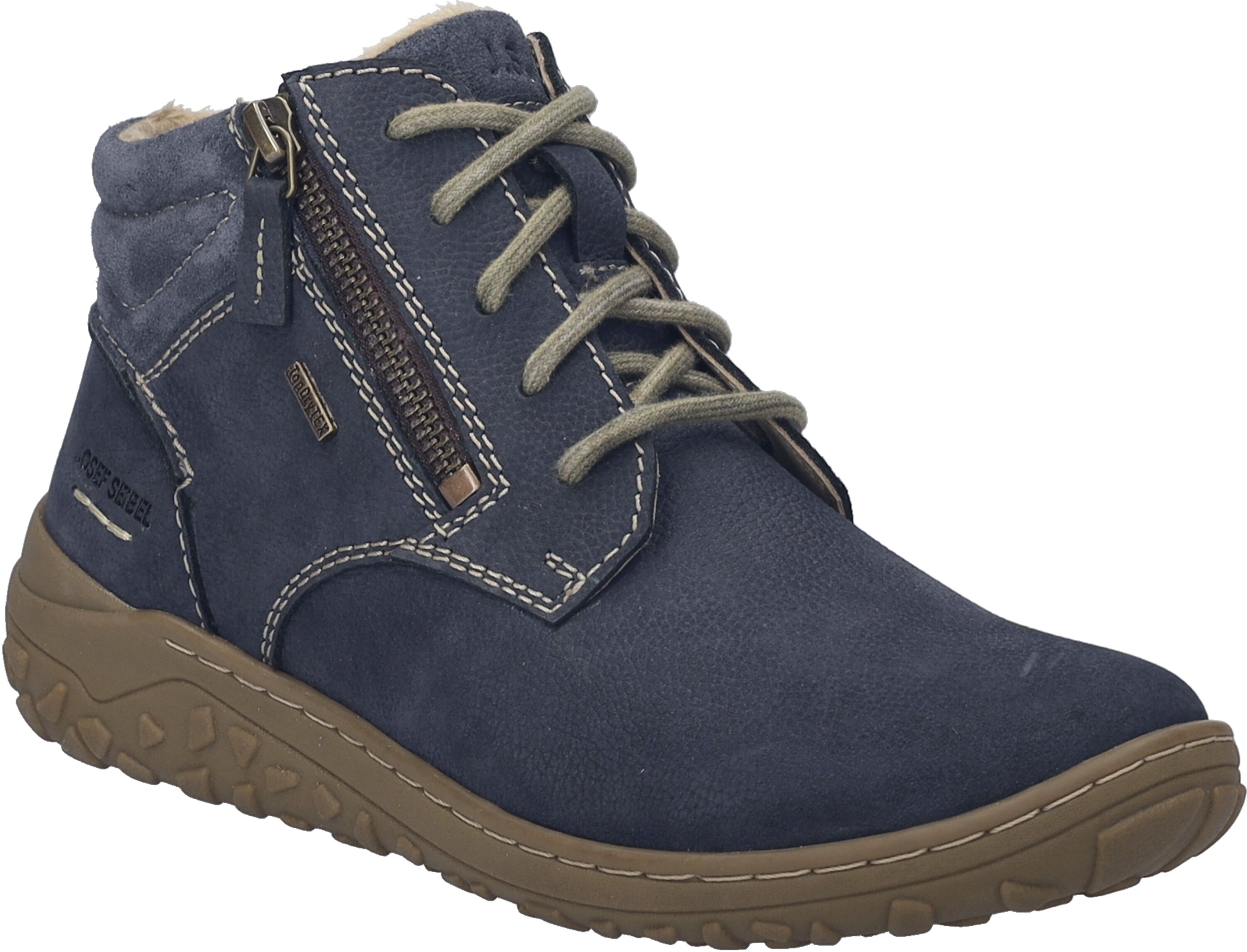 Stiefelette JOSEF SEIBEL "Ruby 54, indigo", Damen, Gr. 38, indigo, Schuhe Stiefelette