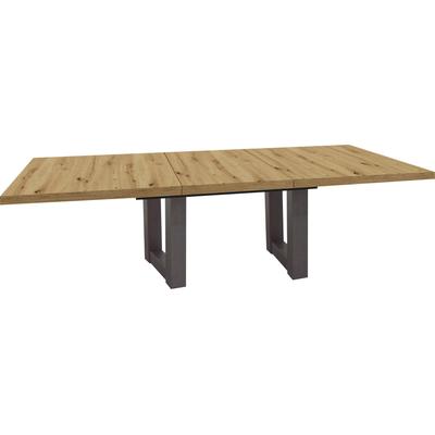 Couchtisch MÄUSBACHER "TOPSELLER", grau (graphit, asteiche, graphit, asteiche), B:120cm H:52cm, Tische, Couchtisch, Ausziehbar, in verschiedenen Ausführungen