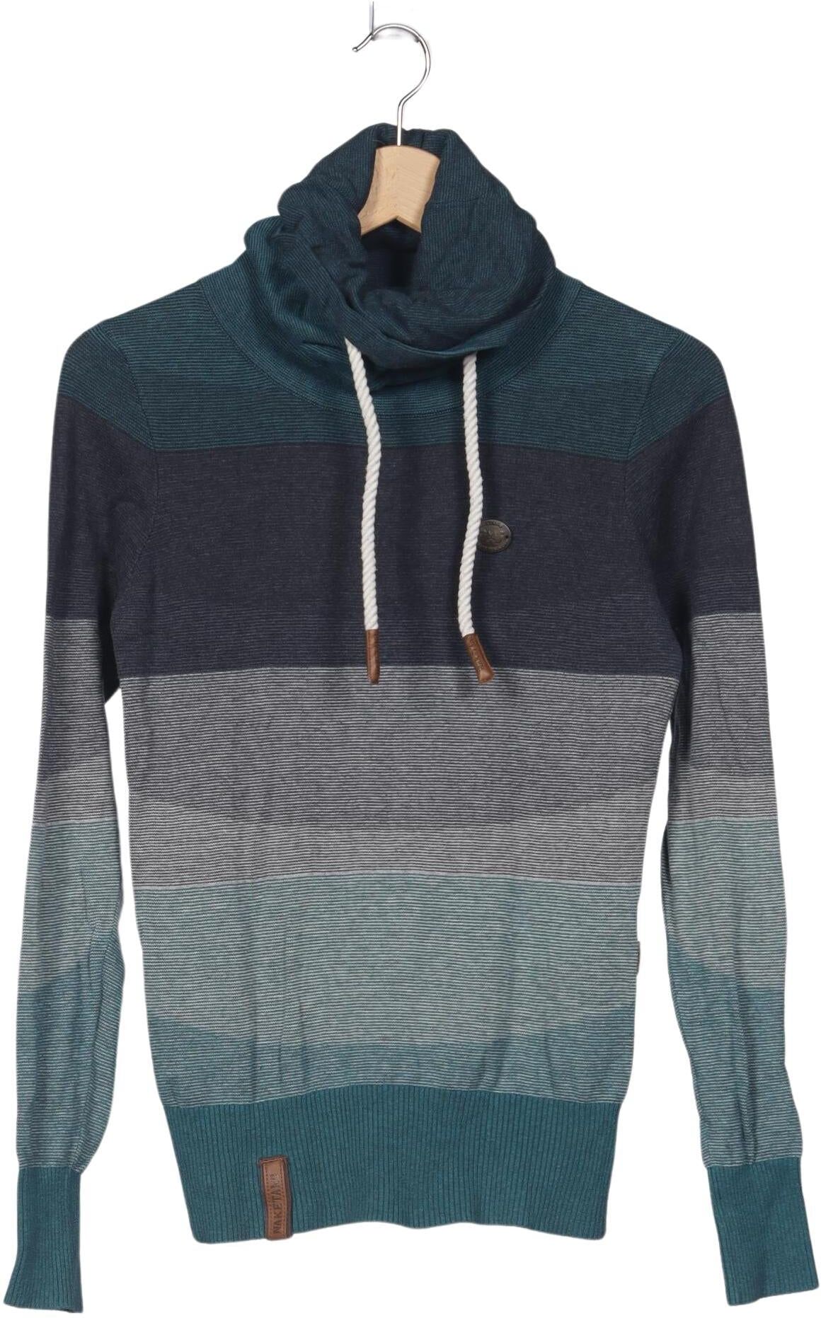 Naketano Damen Pullover, Mehrfarbig, Gr. XS, Baumwolle - Second Hand