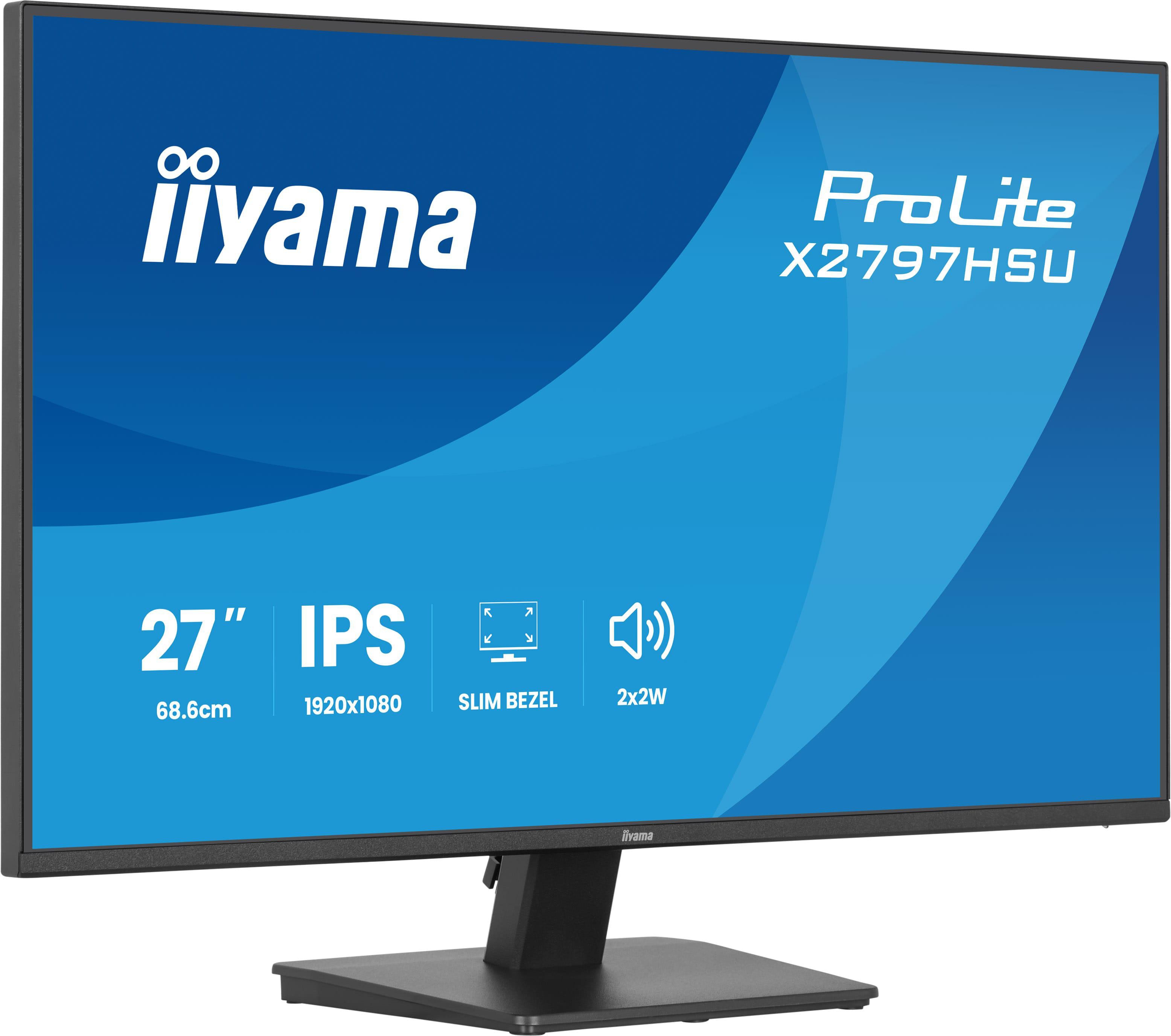 iiyama ProLite X2797HSU-B1 27" FHD IPS 16:9 120 Hz Monitor