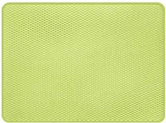 Inspire Picks Double Layer Cat Litter Mat Waterproof Non Slip Litter Trapping Pad For Cats green 40x50cm