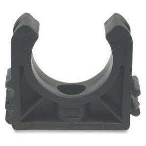 Magni Rohrschelle PP 20 mm Schwarz Typ 2 o. Bügel (0110951)