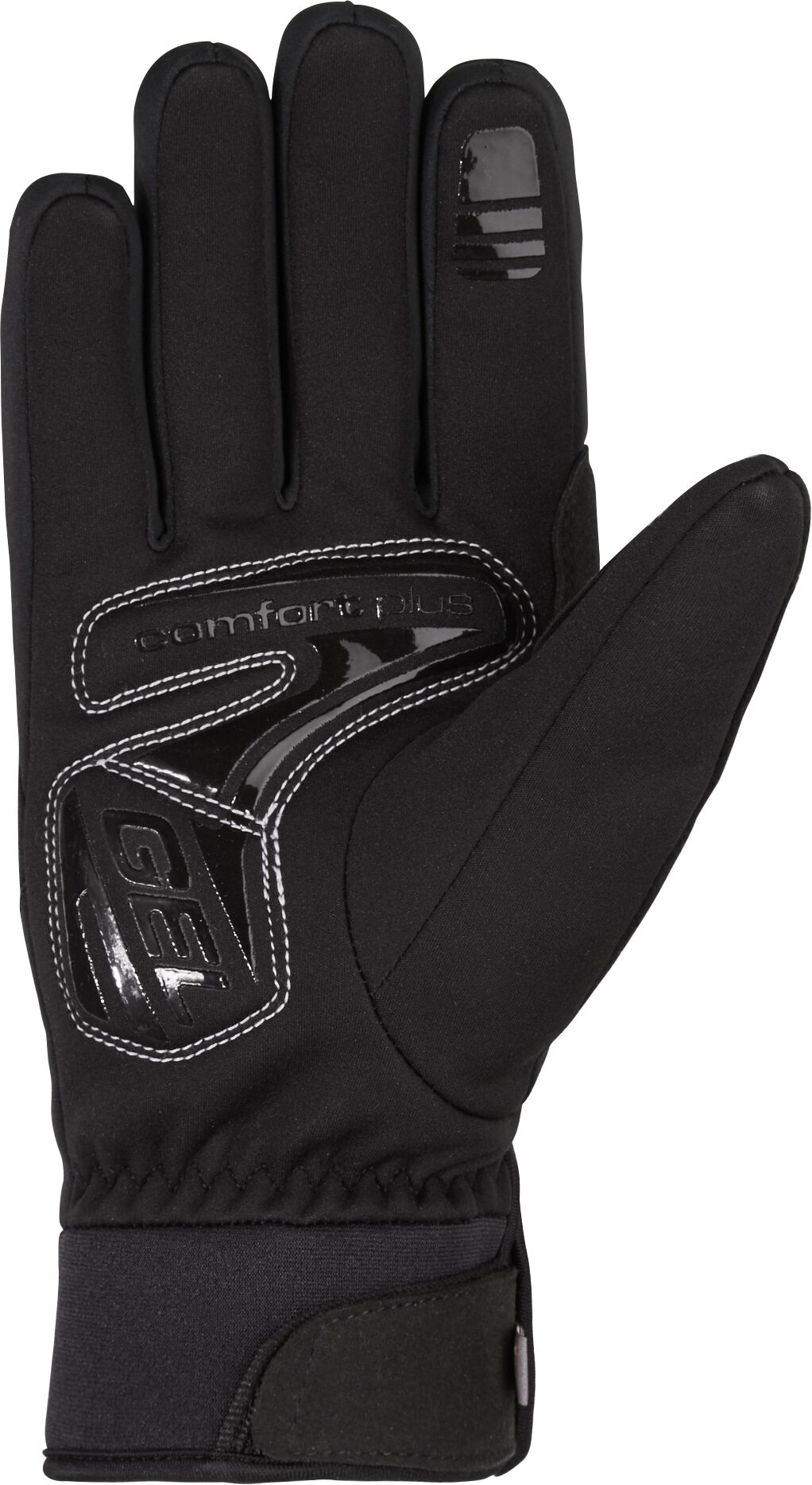 Fahrradhandschuhe ZIENER "DONNI-Z WINDSTOPPER by GORE TEX LABS PrimaLoft", Gr. 8, schwarz, Materialmix, Handschuhe Fahrradhandschuhe, winddicht, atmungsaktiv, warm durch PrimaLoft schwarz 8