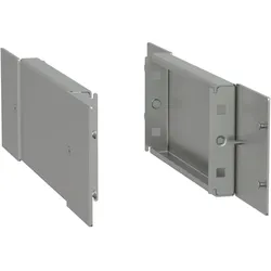 Schneider Electric NSYSPSX4100 Raumteiler - Seitensockel - H100 D400 Edelstahl 304L