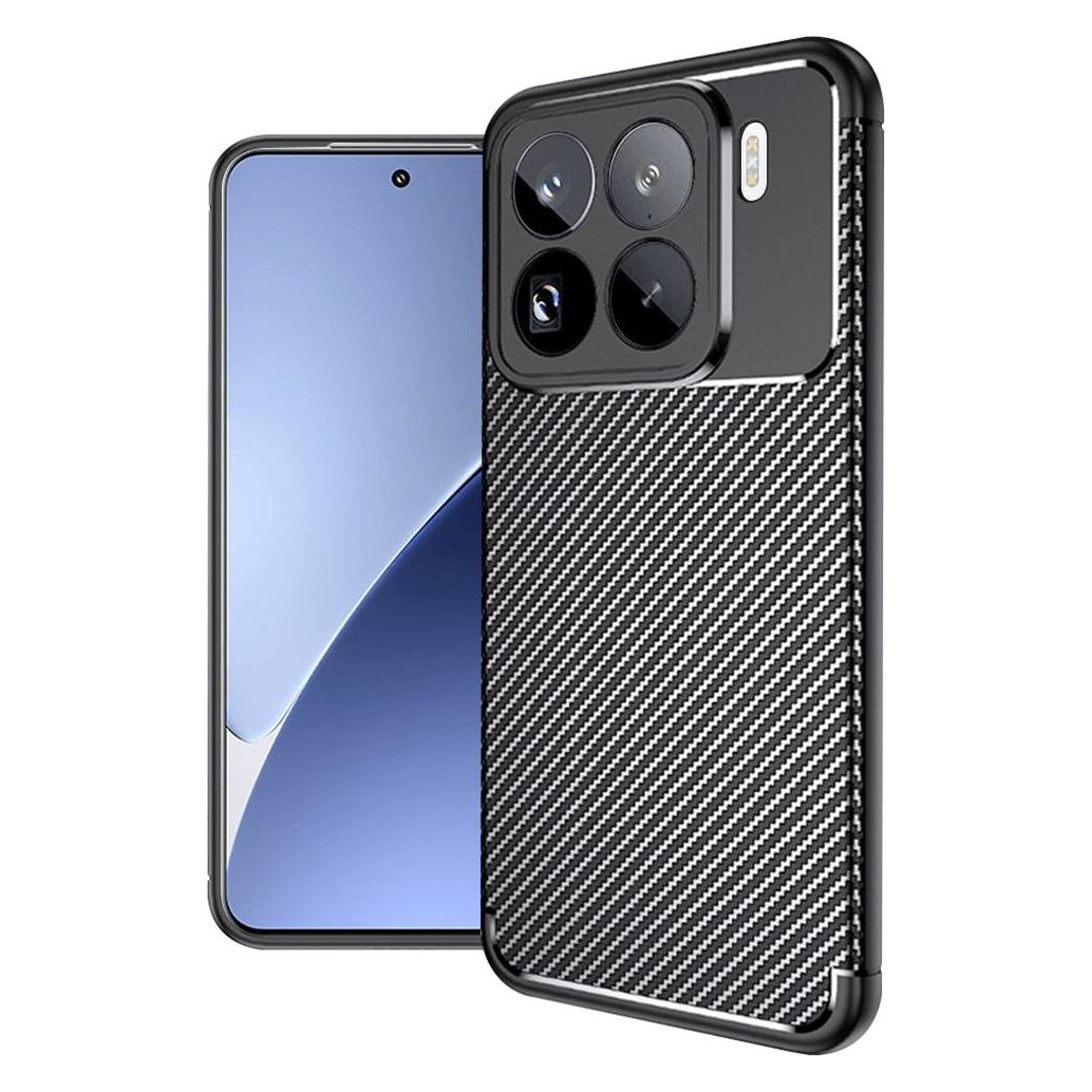 Techsuit - CarbonFiber - Xiaomi 15 Pro - Black (Xiaomi 15 Pro) (56363701)