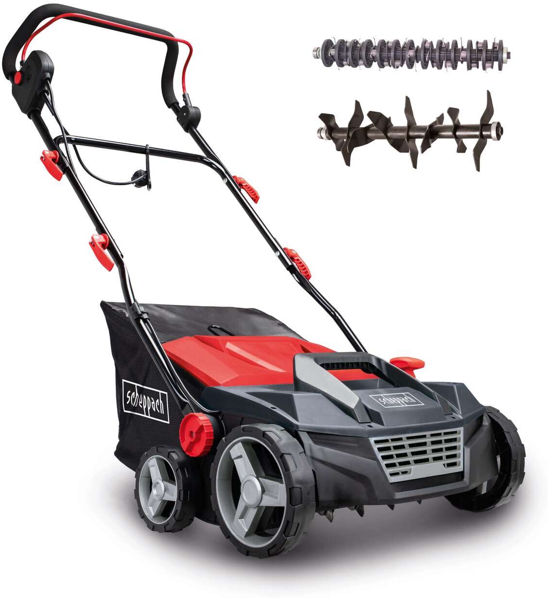 Scheppach Elektro Vertikutierer SC38 38 cm Arbeitsbreite höhenverstellbar