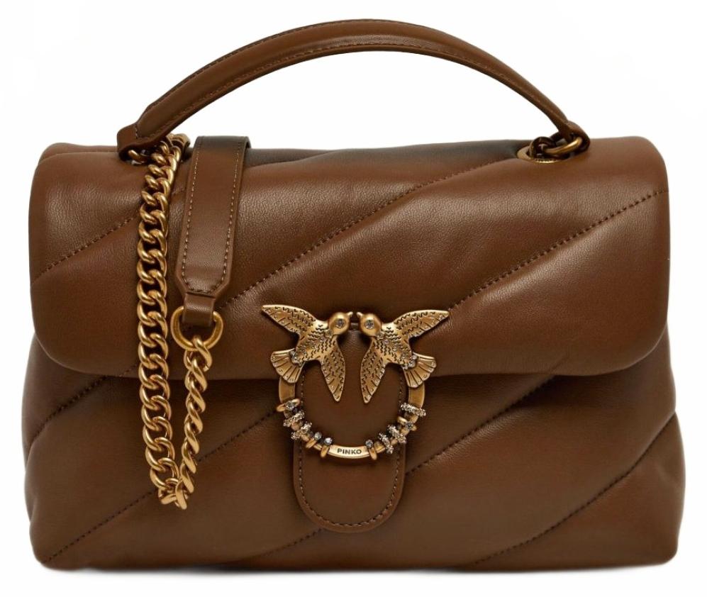 PINKO 107057 A0F2 PUFF CLASSIC NEW BUCKLE Brown