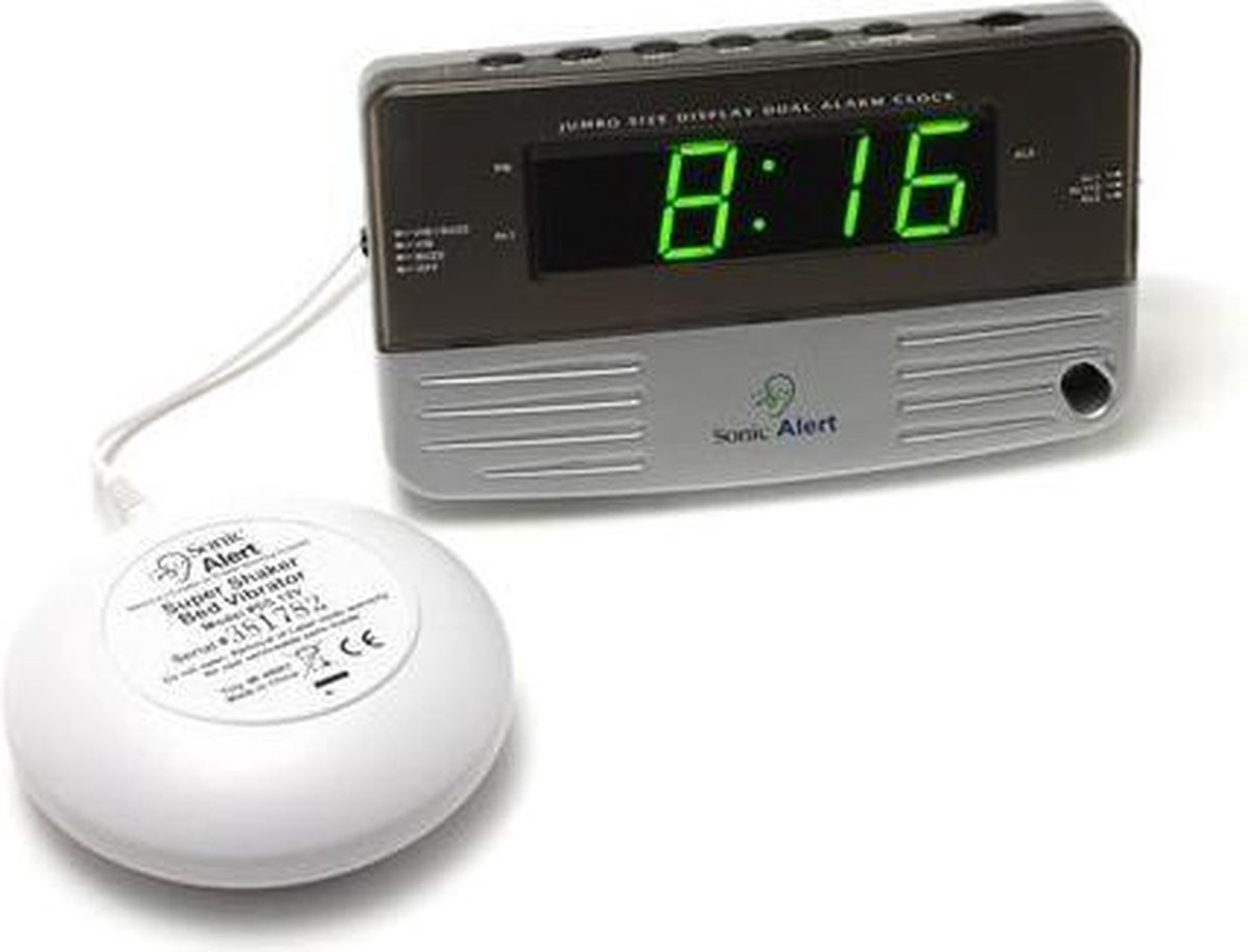Sonic Boom Extra Luid Vibrerende Bed Shaker Wekker