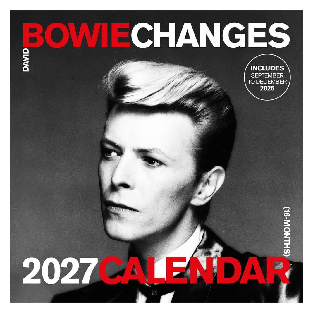 Pyramid David Bowie calendrier Changes 2027 30 x 30 cm (C2511349)
