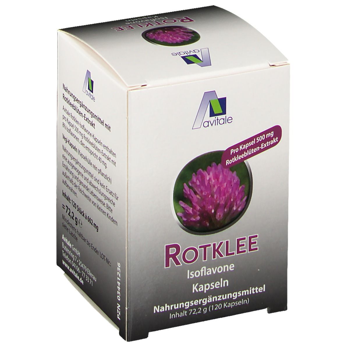 Rotklee Kapseln 500 mg 120 St