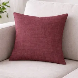 EXKLUSIV HEIMTEXTIL Kissenbezug (4 Stück) braun 40x40 cm
