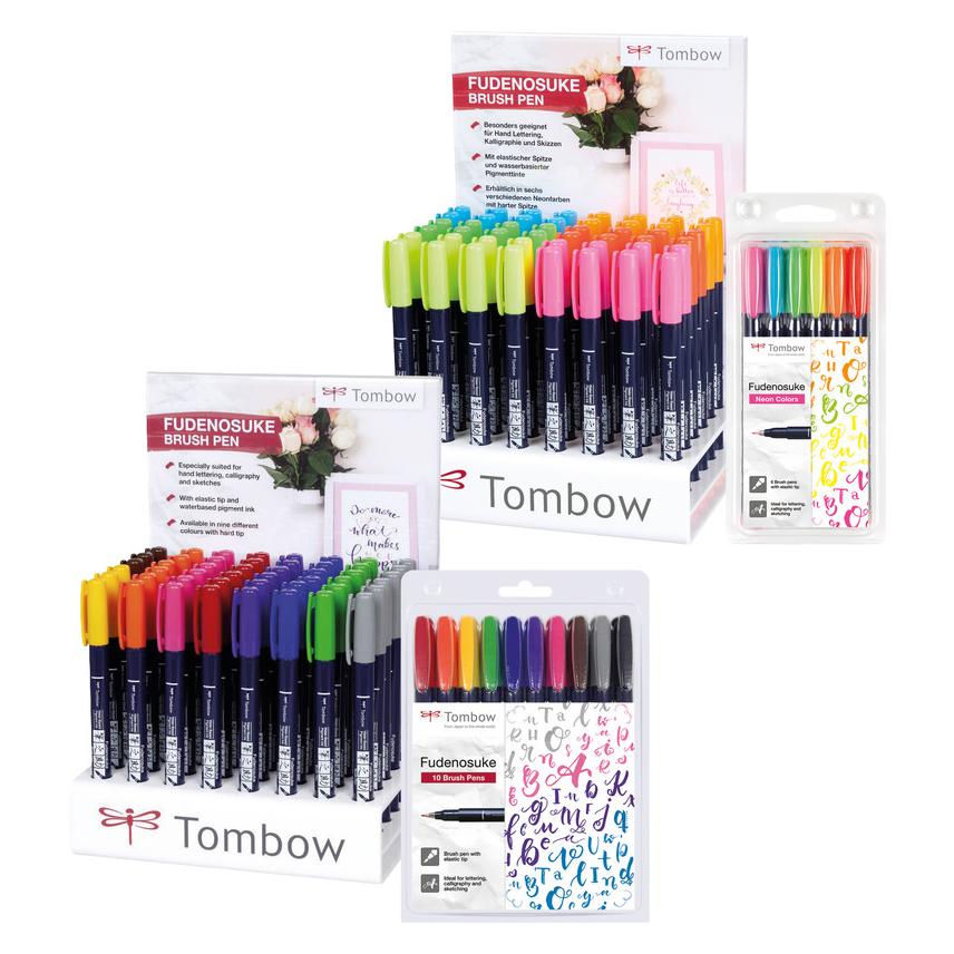 Tombow Fudenosuke (10x) (WS-BH-10P)