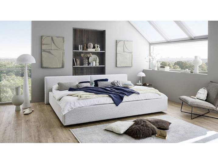 meise.möbel Stauraumbett Cube, Mit Bettkasten, Webstoff-Bezug