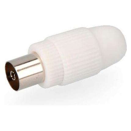 EDM Aerial base tv 9.5mm. straight packed (Diverse) (49432344)