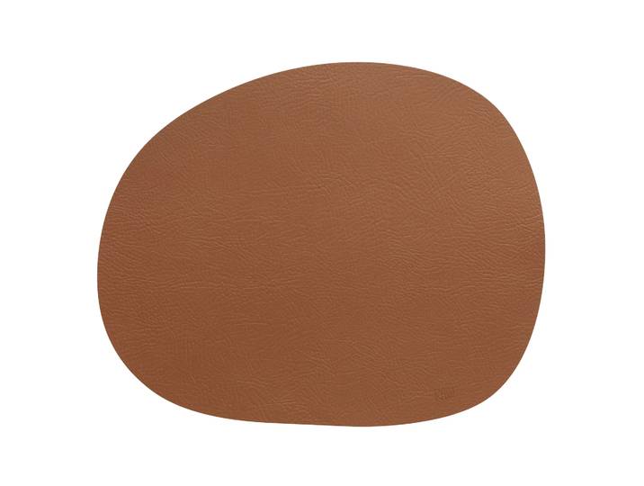 Aida Raw placemat leer Cinnamon brown buffalo