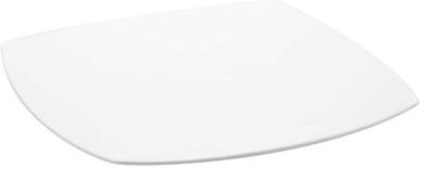 "Red Vanilla Square Dinner Plate 10.75"""