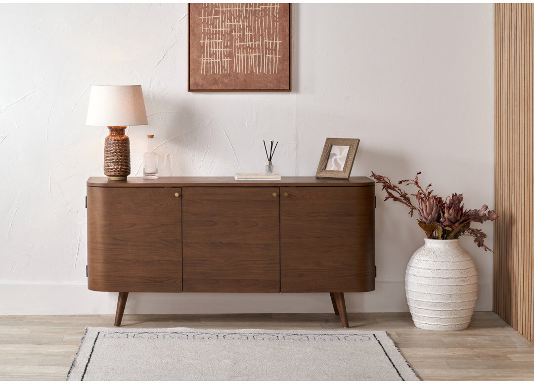 Borough Wharf Anayalee 160 cm W Sideboard Brown 80cm H X 160cm W X 40cm D