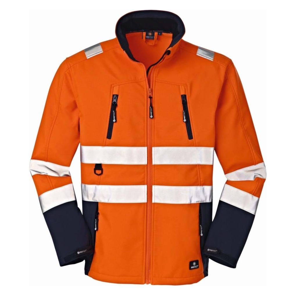 Magni 4 Protect Warnschutz Softshelljacke PITTSBURGH 3471 Wetterschutzjacke S (S) (228247)