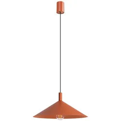 Sollux SL.2541 Pendelleuchte NOX 40 rote ocker