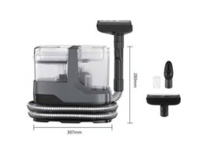 Nettoyeur vapeur pour canapé et moquette – 17 kPa réservoirs indépendants 1.1L/0.9L – Pour canapé tapis sièges auto