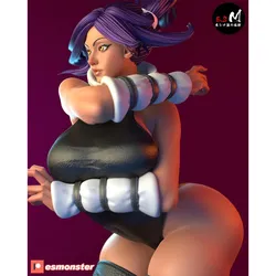 Black Cat Ninja Girl | ESMonster 1:6 standing nsfw