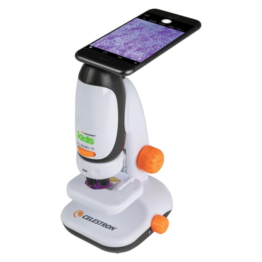Celestron Kids Microscope with Phone Adapter (44119)